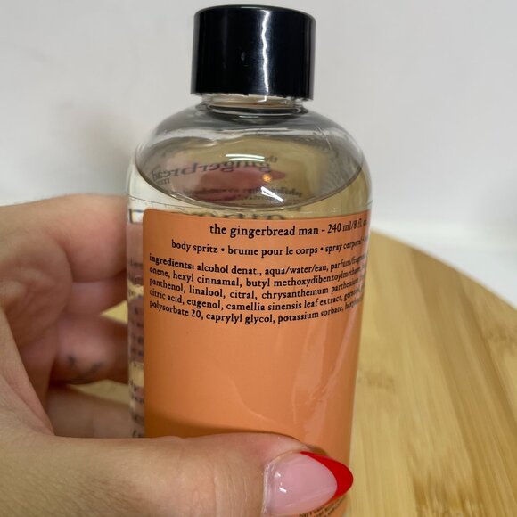 Philosophy The Gingerbread Man Body Spritz Spray Mist 8 oz Sealed - Picture 4 of 5